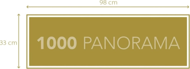 Panoramic format for an impressive result