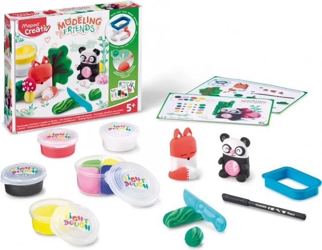 Kreativset Maped Creativ - Modellieren mit Figuren