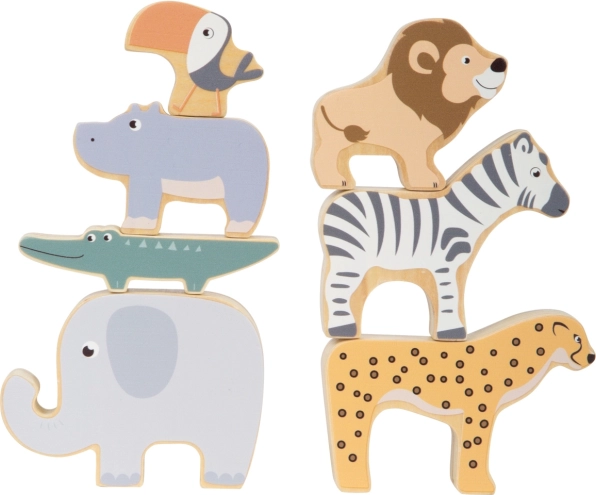 Houten stapeldieren Safari