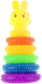 Stacking Tower with Rings and Bunny