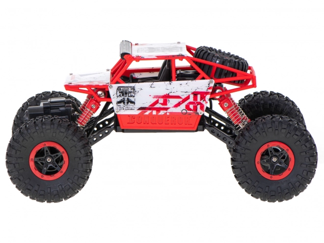 Remote Control Rock Crawler Car – Red