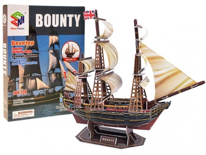 3D puzzel schip Bounty