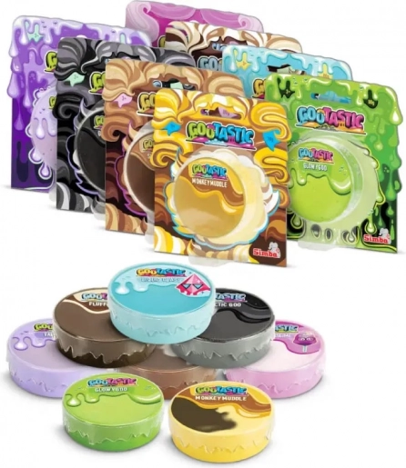slijm in blikje GOOTASTIC – collectie 8 varianten