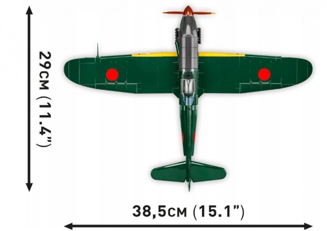 COBI 5740 II WW Kawasaki KI-61 I HIEN (Tony), 1:32, 350 st, 1 f