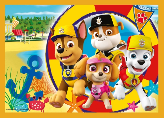 Puzzel Paw Patrol vakantie