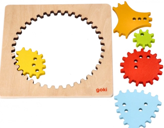 Houten spirograaf Goki