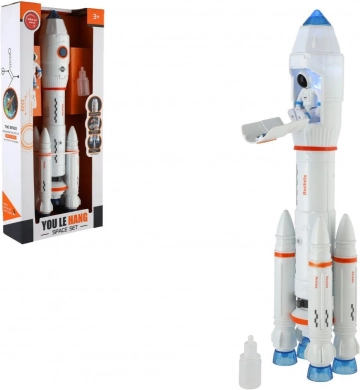 toy rocket with steam, lights and sounds 36 cm