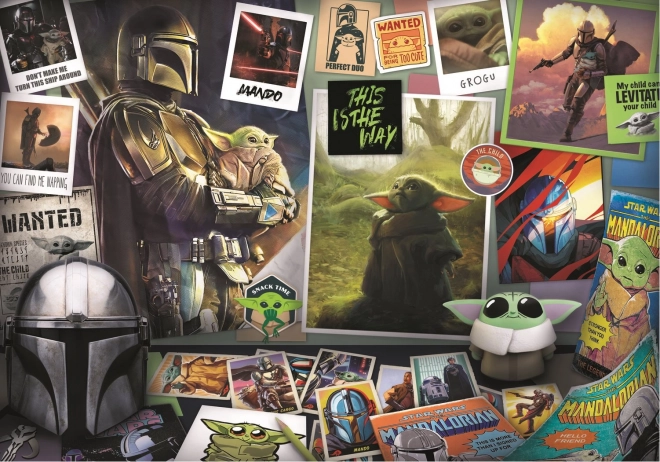 Grogu Collection 1000-piece Puzzle Mandalorian