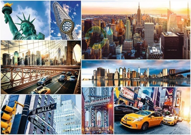 Puzzle 4000 pièces New York – collage