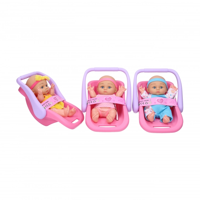Baby in draagbare stoel 20 cm