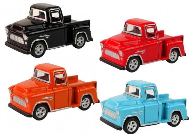 Friktions Pick-up-Auto in 4 Farben
