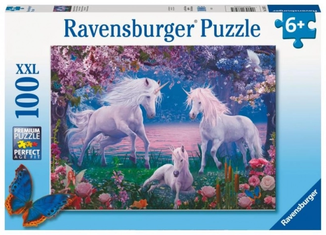 Prachtige Eenhoorns Puzzel 100 Stukken