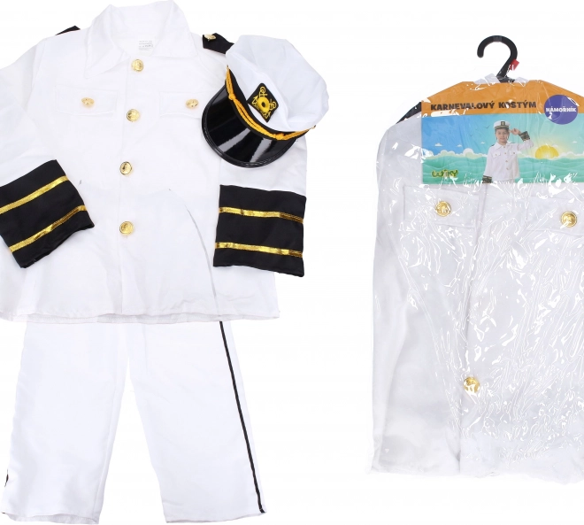 Set carnaval - matroos M 110-120 cm