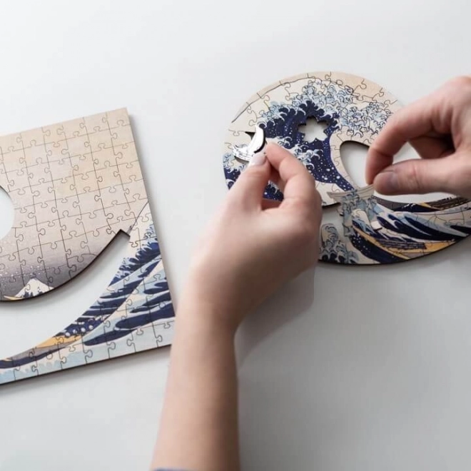 Wooden Puzzle Great Wave off Kanagawa 200 Pieces