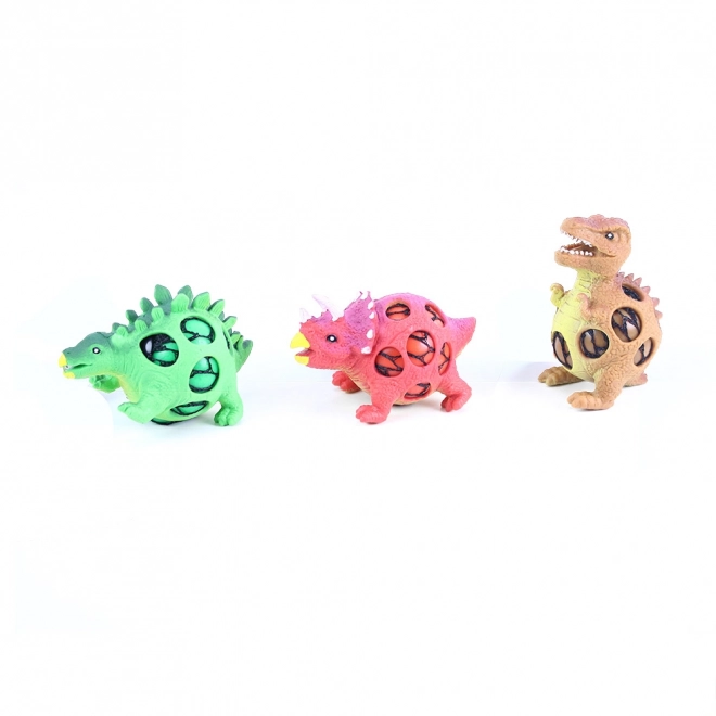 Dinosaur anti-stressbal met gaten
