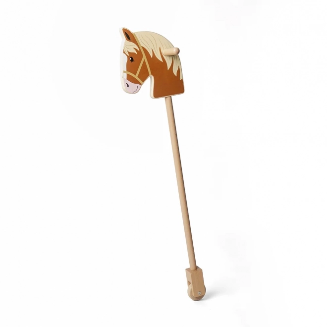Bigjigs Toys Houten paard op stok