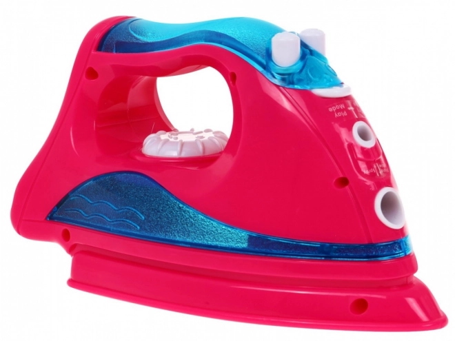 Interactieve kindersetje voor strijken met stoom
