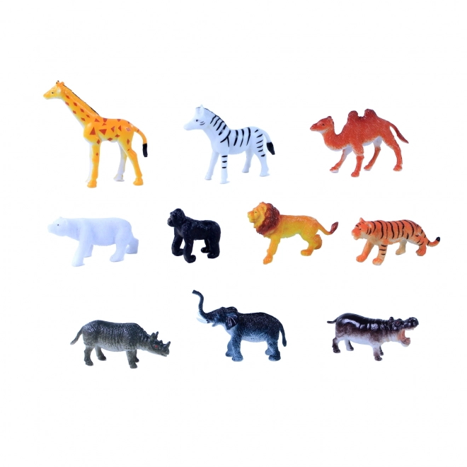 Wilde dieren in zak - 10 stuks