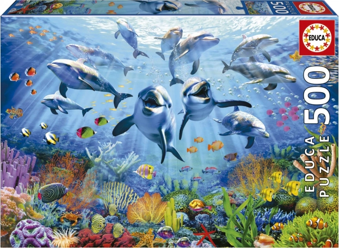 EDUCA Puzzle Fun Underwater 500 Pieces