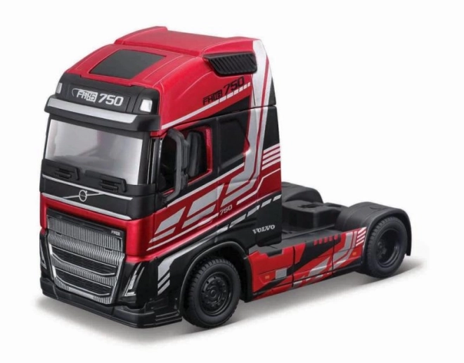 Bburago Volvo FH16 Globetrotter 1:43 rood