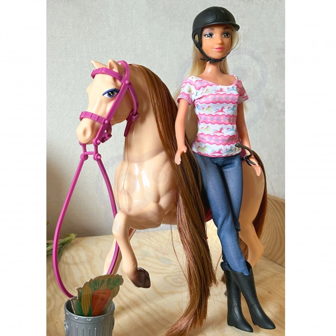 Woopie Royal Set Adorable Doll with Horse and Accessories