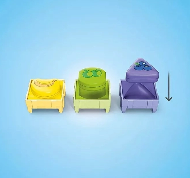 Set van figuren JUNIOR & Disney Mickey Mouse en fruit sorteerder