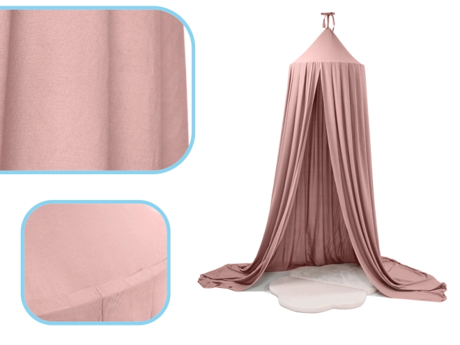 Zartes Rosa und eleganter Fall