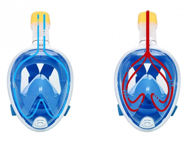 Volledig snorkel- en duikmasker S/M SP0762 NI