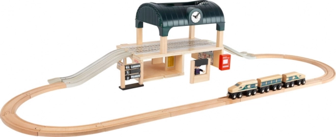 Small Foot Treinbaan met Station