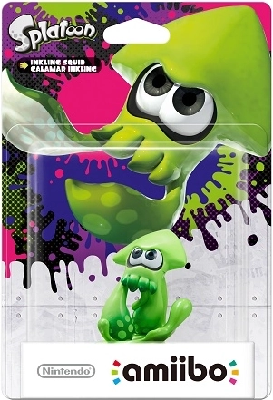 amiibo Figur Splatoon Squid (Inkling Squid) – grün