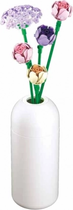 Sluban pioenen in een vaas – bouwset Flowers