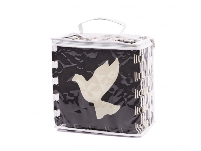 Puzzle en mousse contrastée avec animaux - 25 pièces