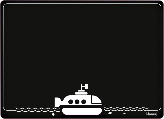 Jeujura beidseitige Tafel mit U-Boot-Motiv