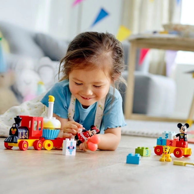 LEGO 10941 DUPLO Verjaardagstrein van Mickey en Minnie