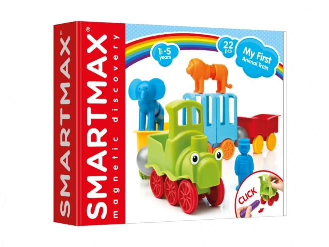 SmartMax - Mijn eerste treintje met dieren - 22 stuks