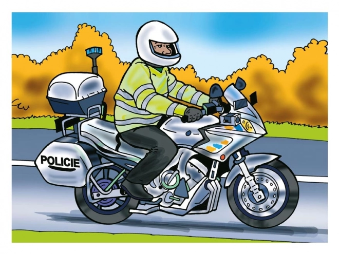 Kleurboek Politie