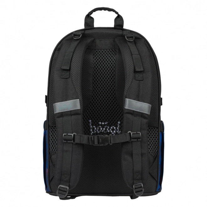 BAAGL Set Rucksack, Federmäppchen und Sporttasche Skate Indigo
