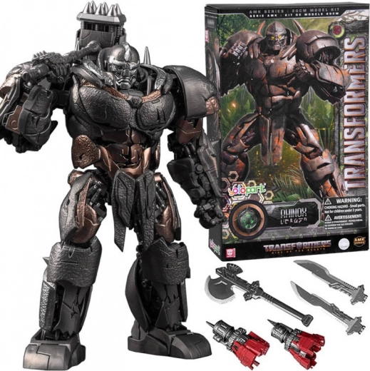 Transformers Rhinox figurine articulée 20 cm série AMK avec armement bonus
