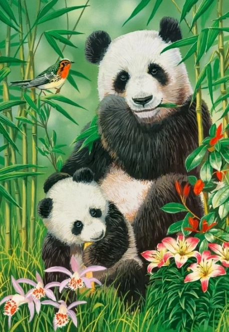 CASTORLAND 1000-piece Puzzle – Panda Brunch
