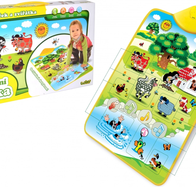 Tapis musical de Krtek