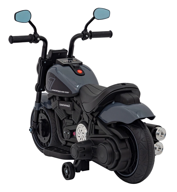 Motorrad Chopper FASTER – Grau
