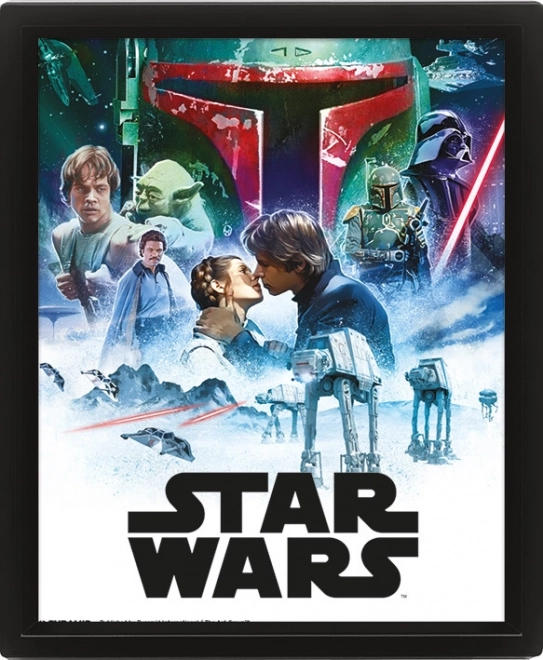 3D puzzle picture Star Wars Episode IV/V