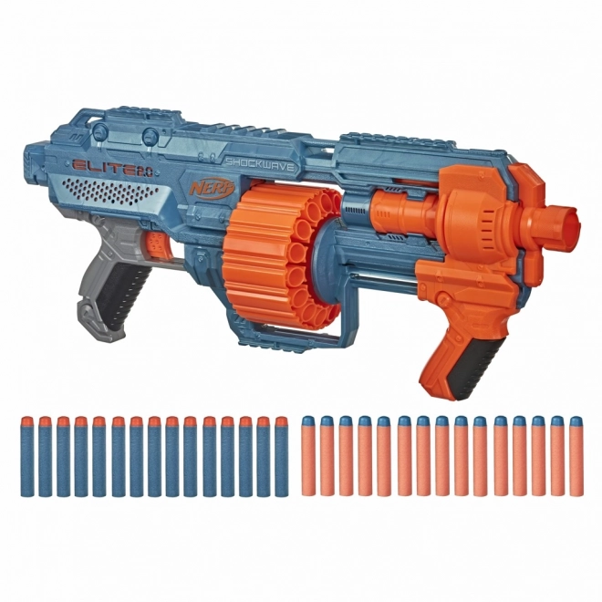 Nerf Shockwave RD-15 pistool met kogels