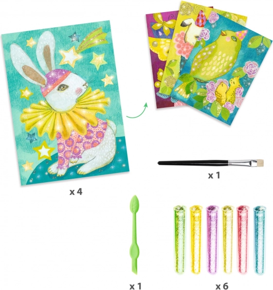 Sparkling Sanding Animal Carnival