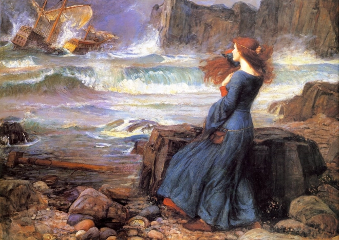 Puzzel Miranda in de storm 1000 stukjes