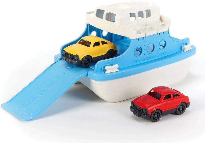Interactieve veerboot met laadklep