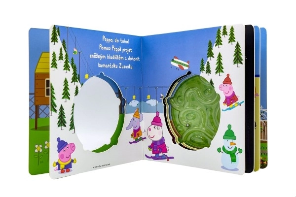 Fröhliche Labyrinthe Peppa Pig für die Kleinsten