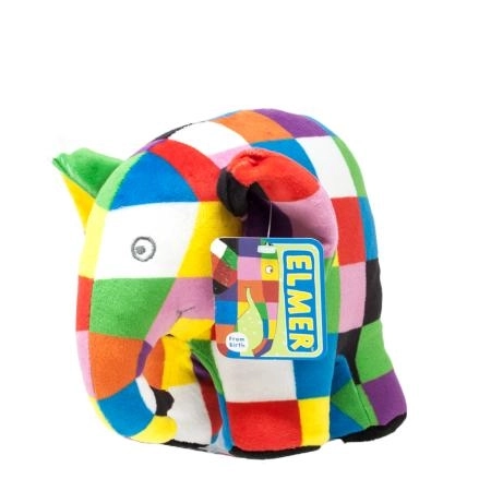 Regenboog Pluchen Speelgoed Olifant Elmer