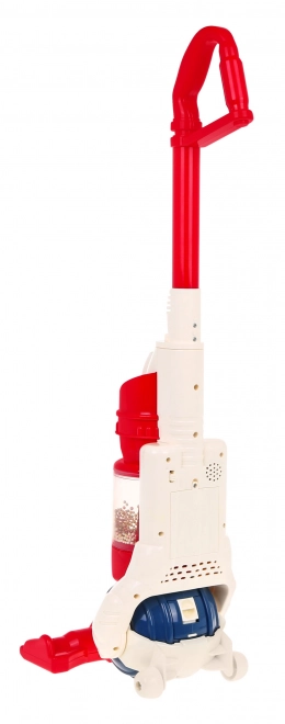 Interactieve kinder stofzuiger 3+ met elektrische borstel en polystyreen balletjes