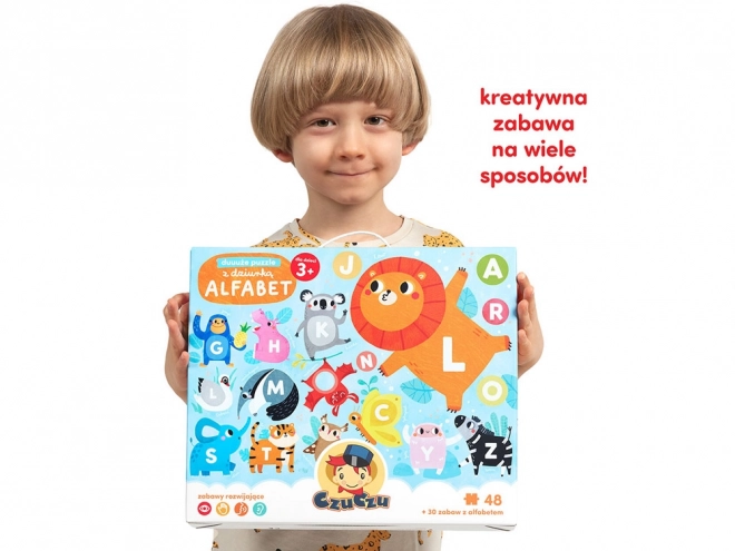 CzuCzu Large Puzzle with Hole Alphabet